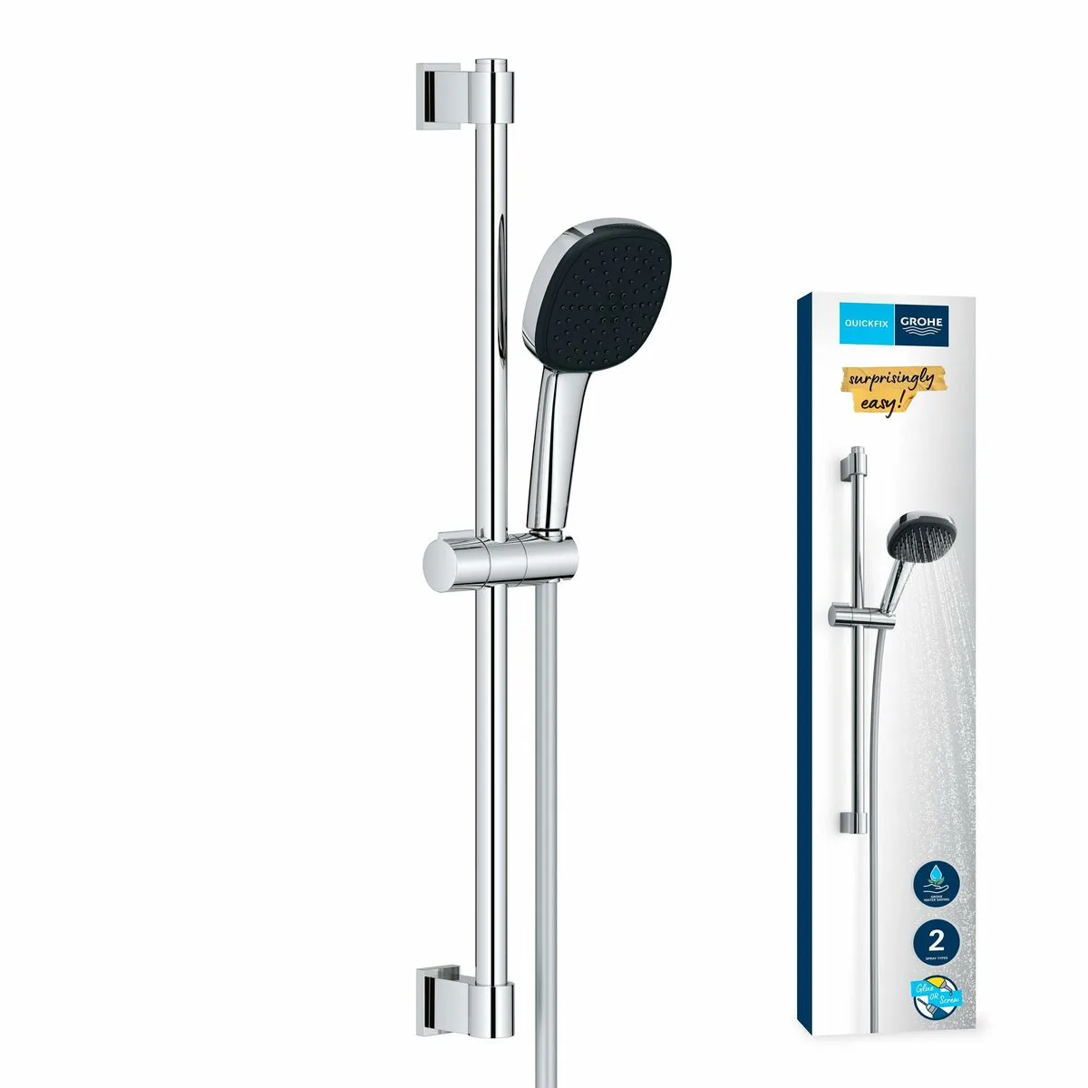 Set de douche grohe vitalio comfort 110 26398001 metal s7100304117. Diaytar s'adresse aux esprits modernes en quête de produits qui allient performance technologique et design épuré