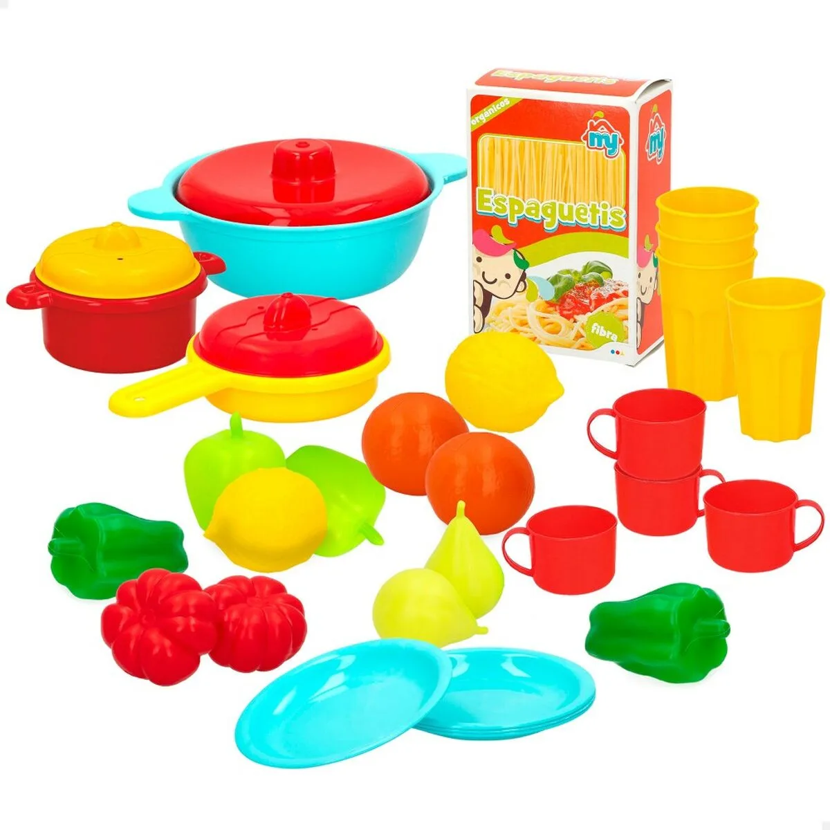 Set de jouets alimentaires colorbaby linge et ustensiles de cuisine 31 pieces 6 unites s890054075. Chez Diaytar, la tendance n'est pas qu'une question d'apparence, c'est une question de fonctionnalité et d'innovation