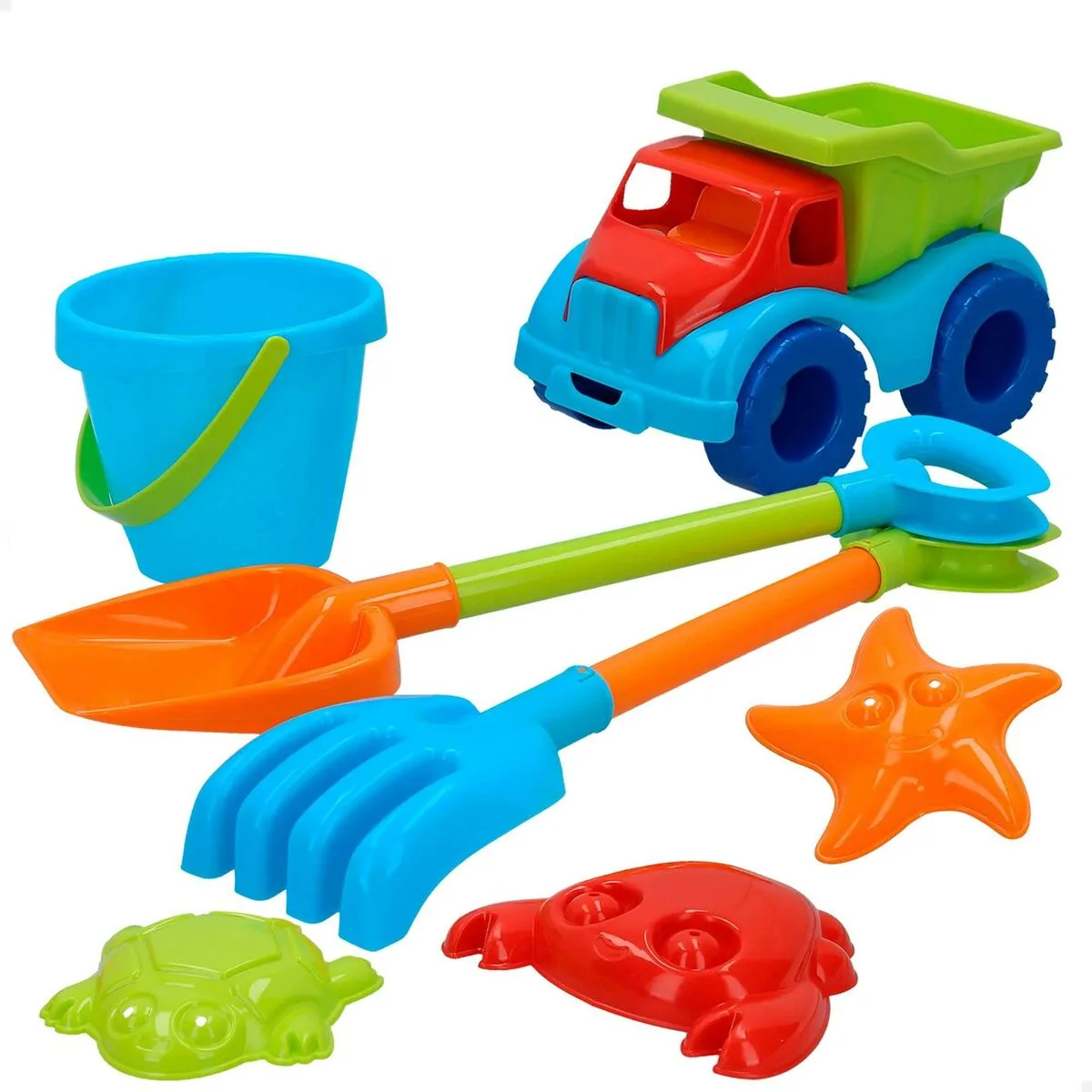 Set de jouets de plage colorbaby 18 cm camion 7 pieces s243482169. Notre raison d'être : vous faire économiser le plus précieux des resources : votre temps. Bienvenue sur Diaytar, les produits triés sur le volet.