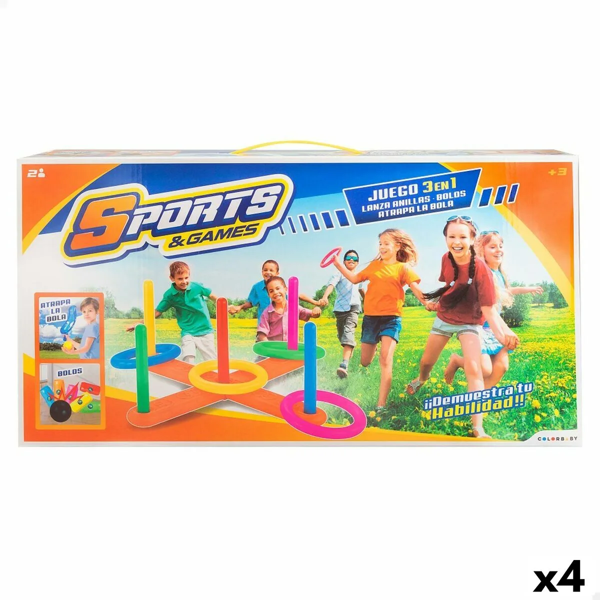 Set de jouets de plage colorbaby 40 5 x 7 x 40 5 cm 4 unites s890281273. Chez Diaytar, nous fusionnons l'utile à l'agréable avec une gamme complète de produits soigneusement choisis pour leur design et leur fonctionnalité