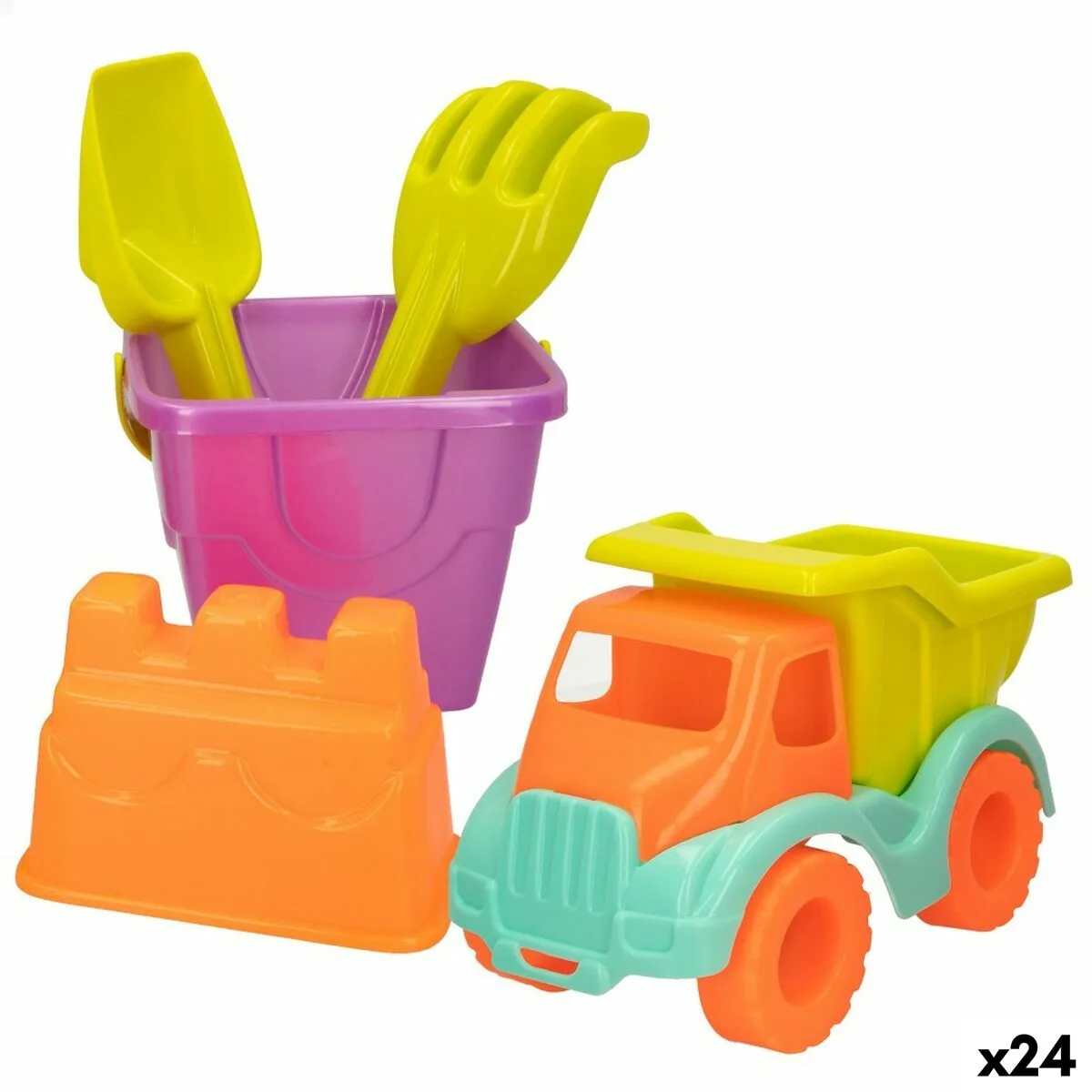 Set de jouets de plage colorbaby 5 pieces polypropylene 24 unites s890212977. Notre credo ? L'excellence accessible. Diaytar rend le premium attainable dans chaque catégorie de produits.
