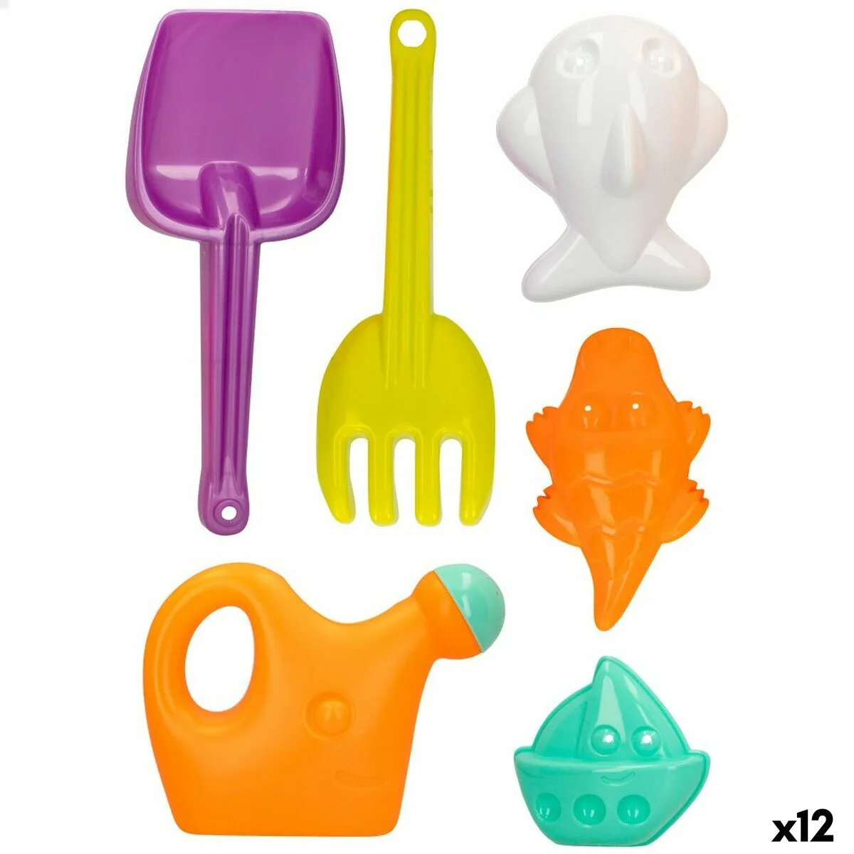 Set de jouets de plage colorbaby 6 pieces 27 cm 12 unites s890212148. Diaytar mise sur l'intelligence collective : notre communauté nous guide pour dénicher les produits les plus plébiscités.
