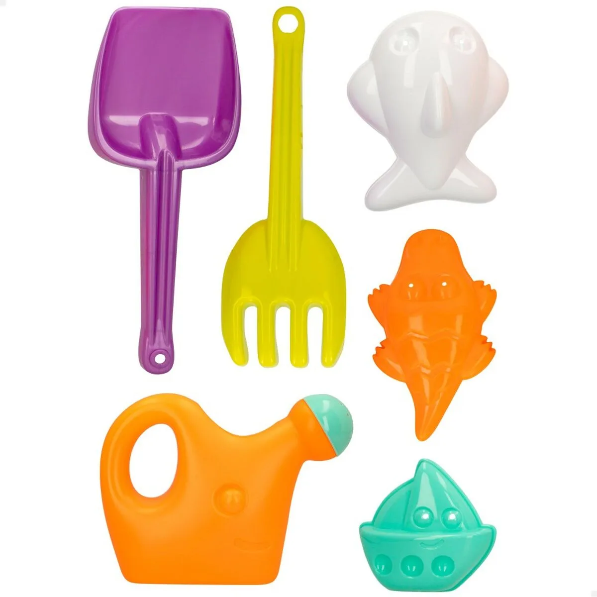 Set de jouets de plage colorbaby 6 pieces 27 cm 12 unites s890212155. Du salon à la chambre, Diaytar habille votre intérieur avec élégance.