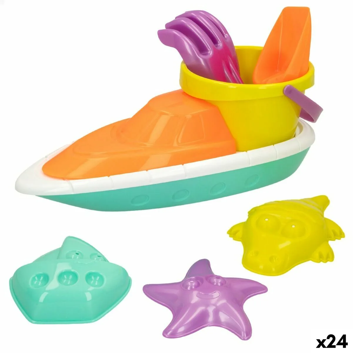 Set de jouets de plage colorbaby 7 pieces bateau polypropylene 24 unites s890212597. Bien plus qu'un site, Diaytar est un club. Le club de ceux qui savent reconnaître la valeur d'un produit exceptionnel.
