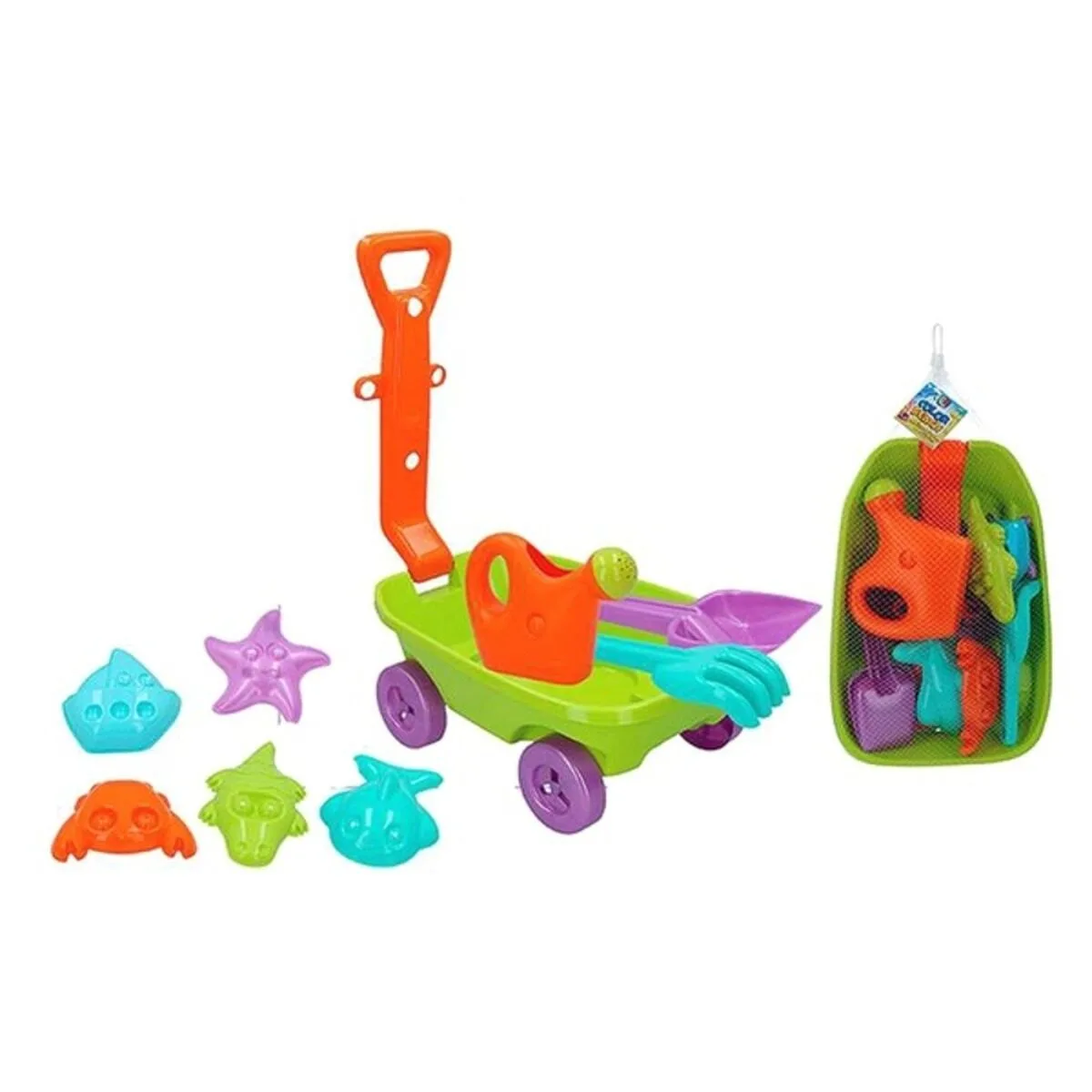 Set de jouets de plage colorbaby 9 pcs s240603697. Avec Diaytar, profitez d'une sélection généraliste qui a du caractère et qui reflète les aspirations de notre époque