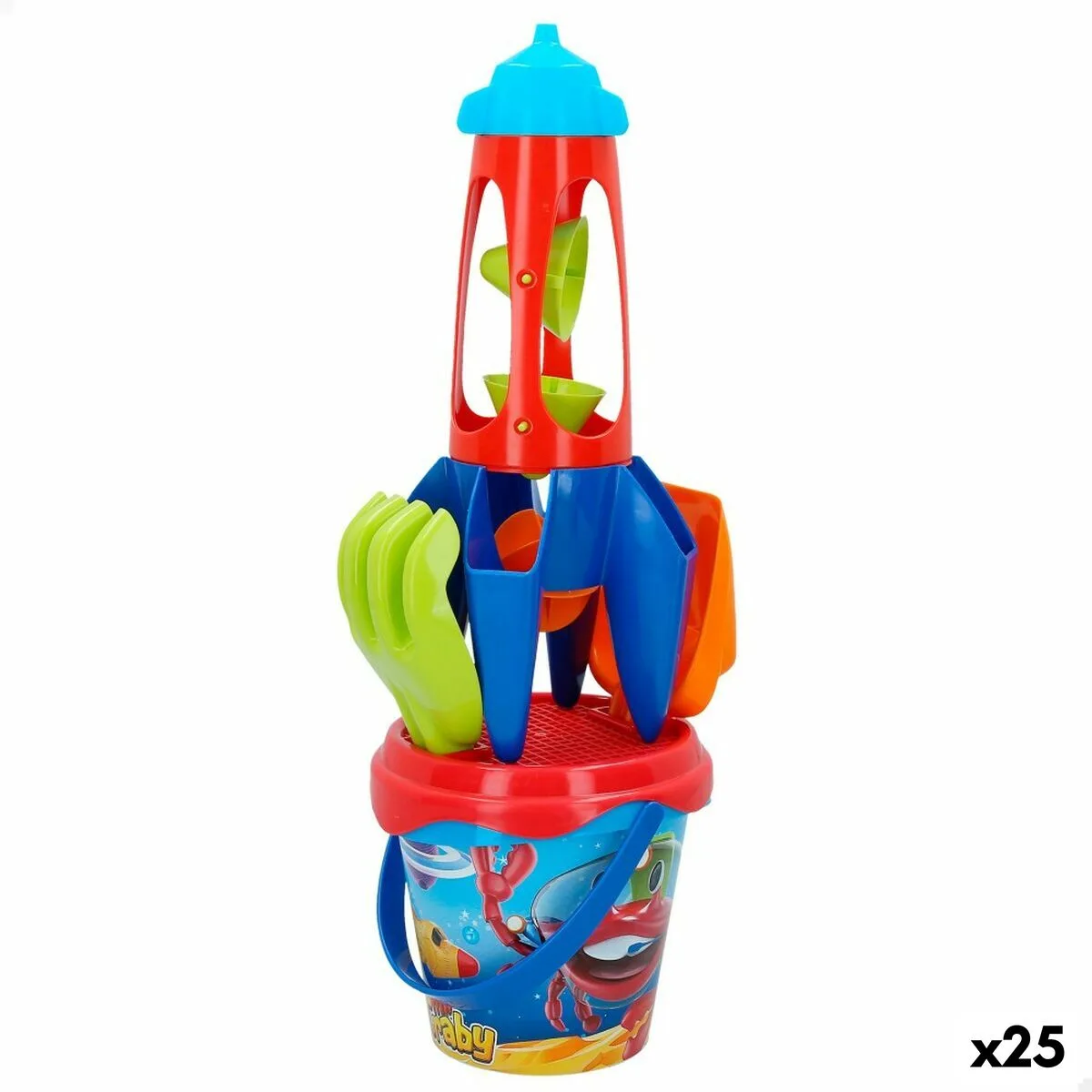 Set de jouets de plage colorbaby fusee polypropylene 25 unites s890213598. Diaytar, c'est l'assurance de produits qui durent, tant dans leur construction que dans leur style intemporel.