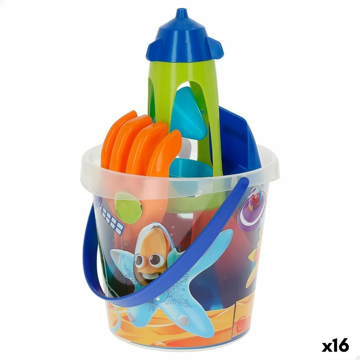 Set de jouets de plage colorbaby mr craby o 18 cm polypropylene 16 unites s890273354. Notre équipe chez Diaytar est une brigade de passionnés, toujours en chasse pour dénicher la perle rare qui vous fera vibrer.