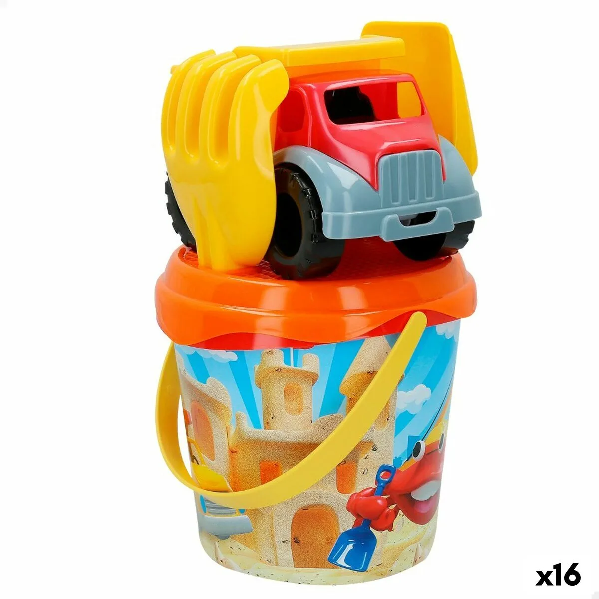 Set de jouets de plage colorbaby o 18 cm polypropylene 16 unites s890213351. Tendance, confort et qualité : la trilogie gagnante de Diaytar Mode.