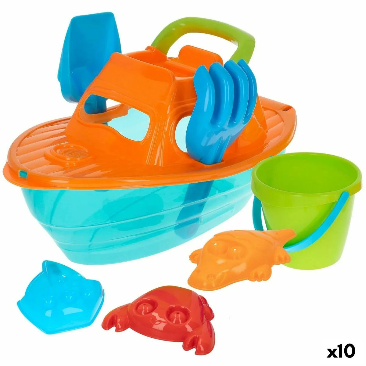 Set de jouets de plage colorbaby polypropylene 10 unites s890083643. Diaytar, c'est le grand ménage de printemps dans vos habitudes shopping : on garde l'essentiel, on jette le superflu.
