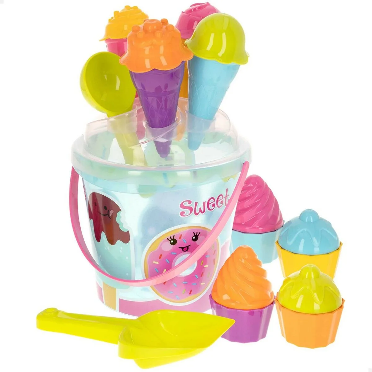 Set de jouets de plage colorbaby polypropylene 15 unites s890083710. La mode selon Diaytar : audacieuse, accessible et toujours dans l'air du temps.