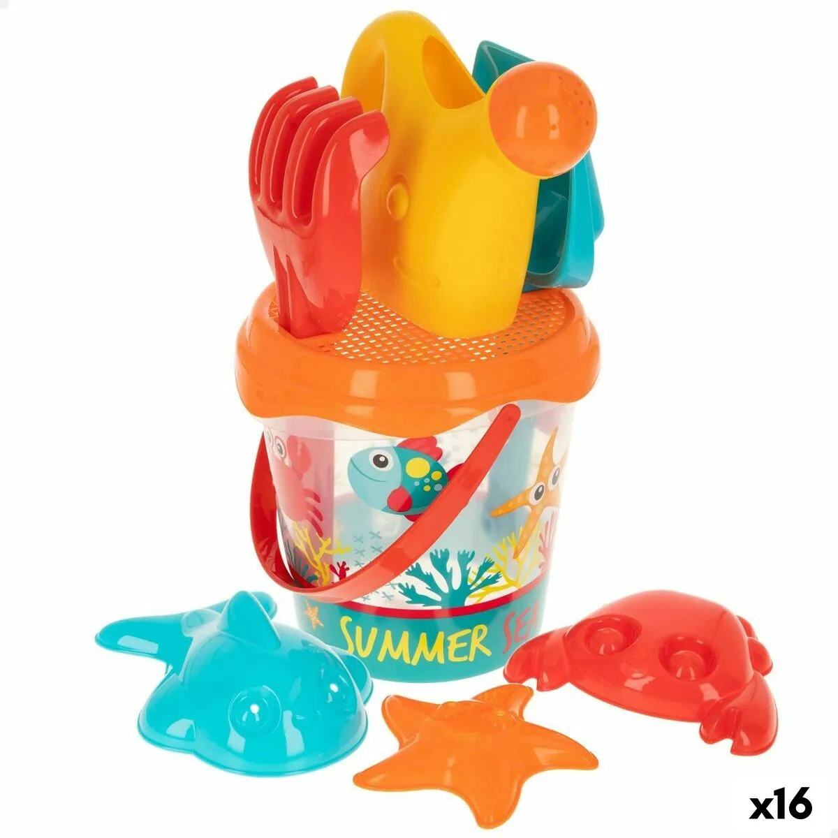 Set de jouets de plage colorbaby polypropylene 16 unites s890083838. Diaytar, c'est la vitrine permanente des innovations produits qui vont faire parler d'elles dans les mois à venir.