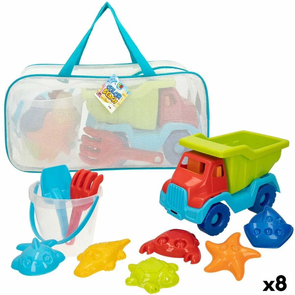 Set de jouets de plage colorbaby polypropylene 8 unites s890084251. Nous avons créé Diaytar pour être le point de repère dans le paysage souvent confuse du e-commerce généraliste.
