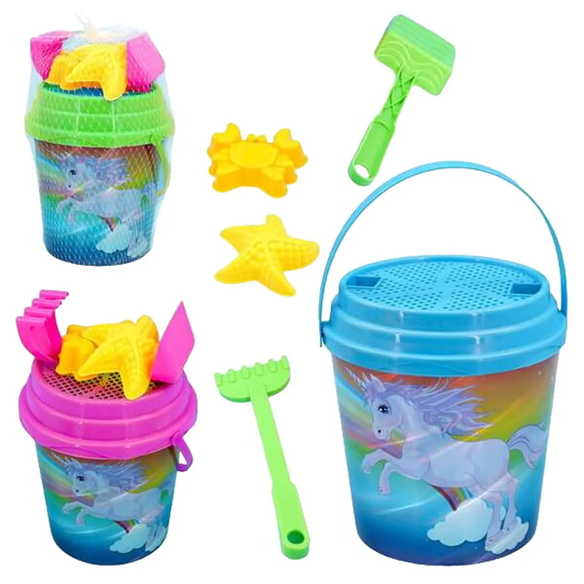 Set de jouets de plage juinsa licorne 17 x 17 cm s243541673. Chez Diaytar, nous transformons vos envies en réalité avec style.
