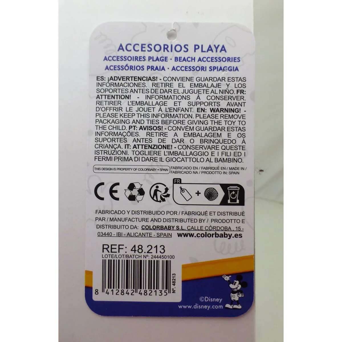 Set de jouets de plage mickey mouse 6 pcs s890419636. La boutique en ligne Diaytar, un terrain de jeu infini pour tous ceux qui aiment découvrir des produits utiles et beaux