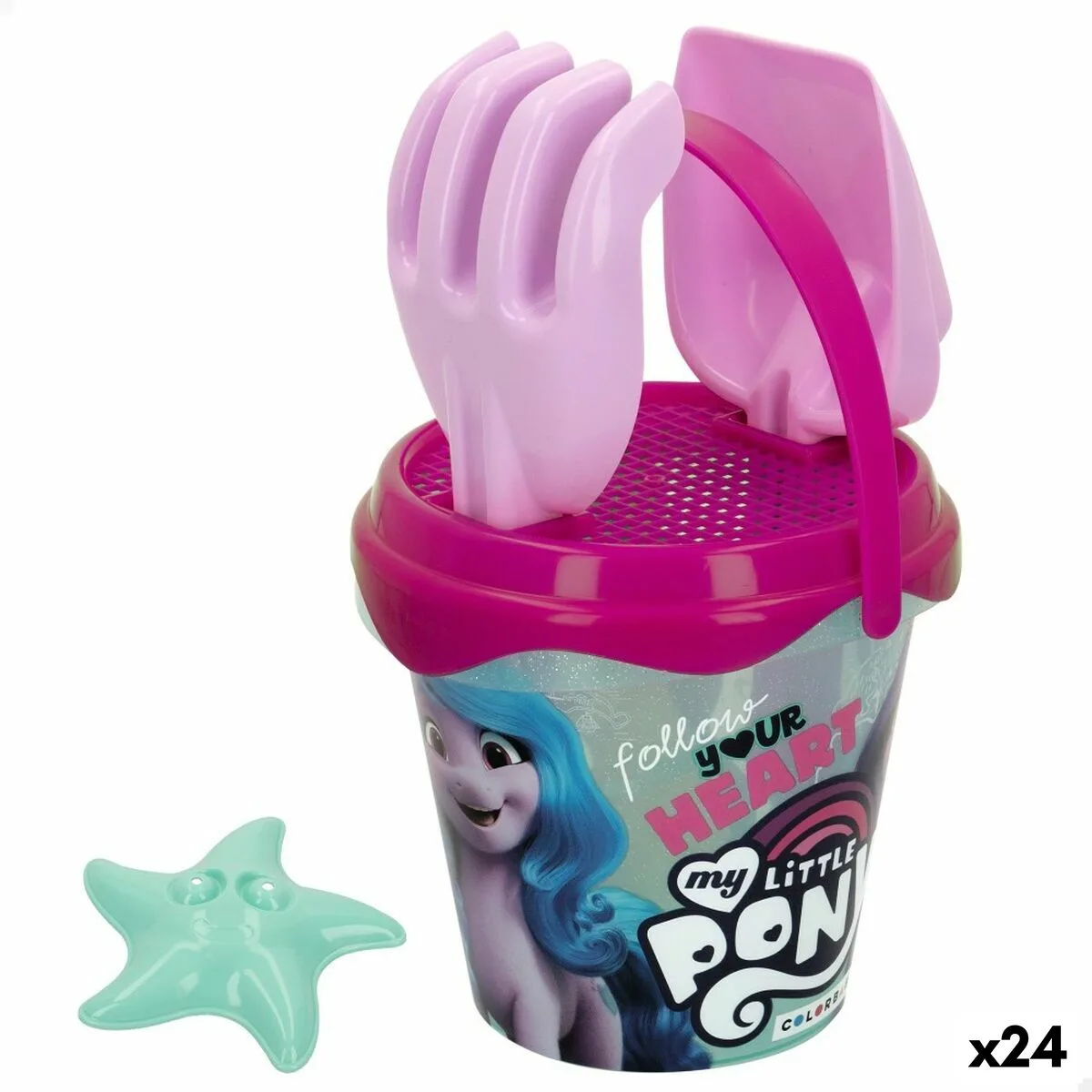 Set de jouets de plage my little pony o 14 cm polypropylene 24 unites s890274660. Diaytar, c'est la garantie de tomber sur ce produit unique qui fera de votre quotidien une expérience extraordinaire