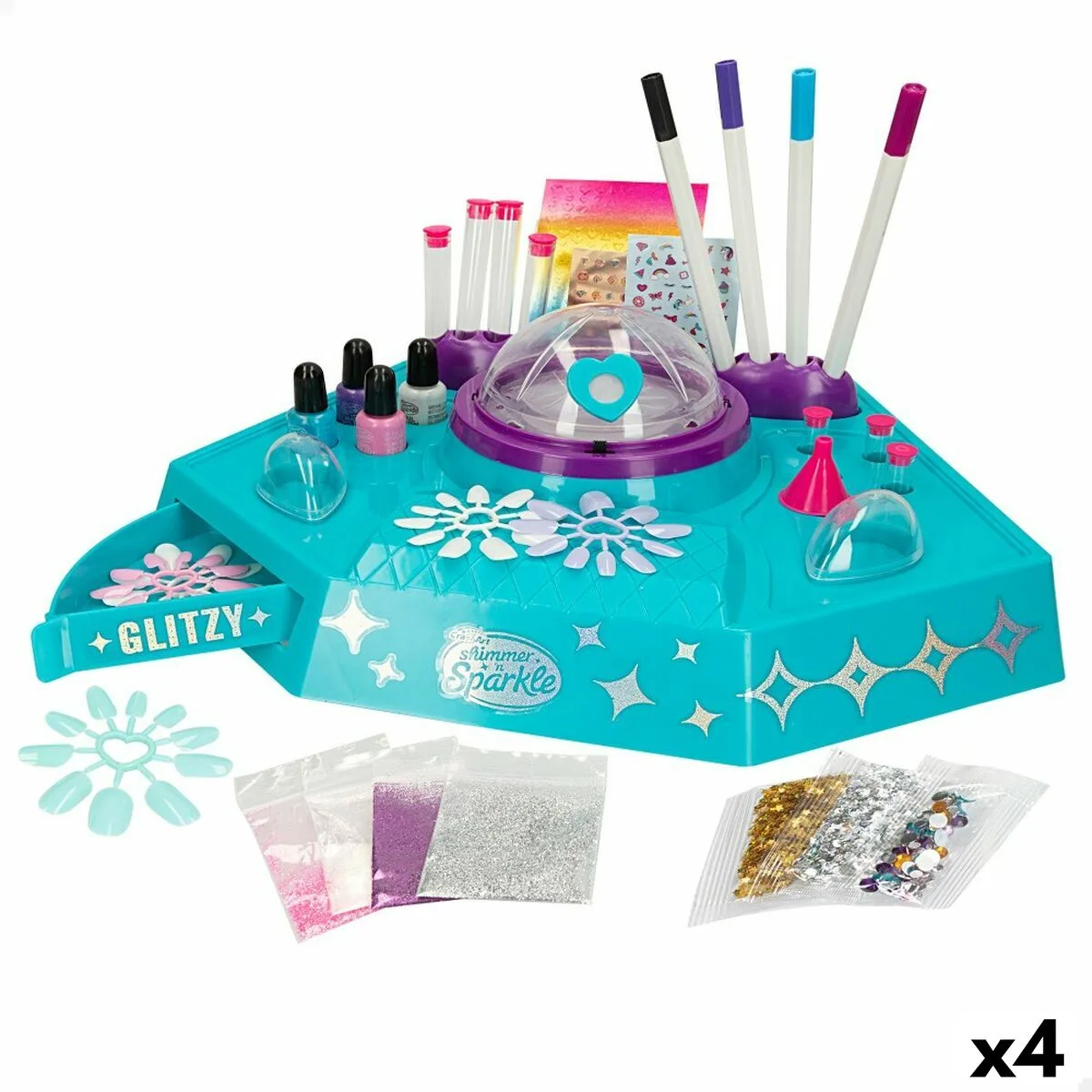 Set de manucure cra z art shimmer n sparkle 36 x 11 x 27 cm 4 unites enfant s890271073. Diaytar, c'est la certitude de dénicher la perle rare, qu'il s'agisse d'un produit électronique de pointe ou d'un accessoire tendance