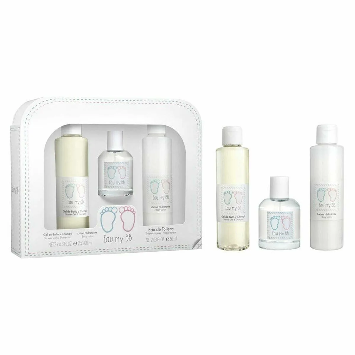 Set de parfum enfant eau my bb edt 60 ml 3 pieces s451114055. Révélez votre style avec la collection capsule Diaytar, limitée et exclusive.