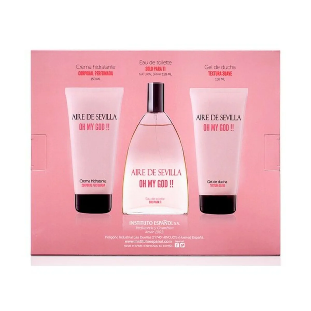 Set de parfum femme aire de sevilla aire de sevilla 3 pieces s056248798. Diaytar, le trait d'union entre vos besoins pratiques et vos aspirations esthétiques, à travers une offre généraliste pointue