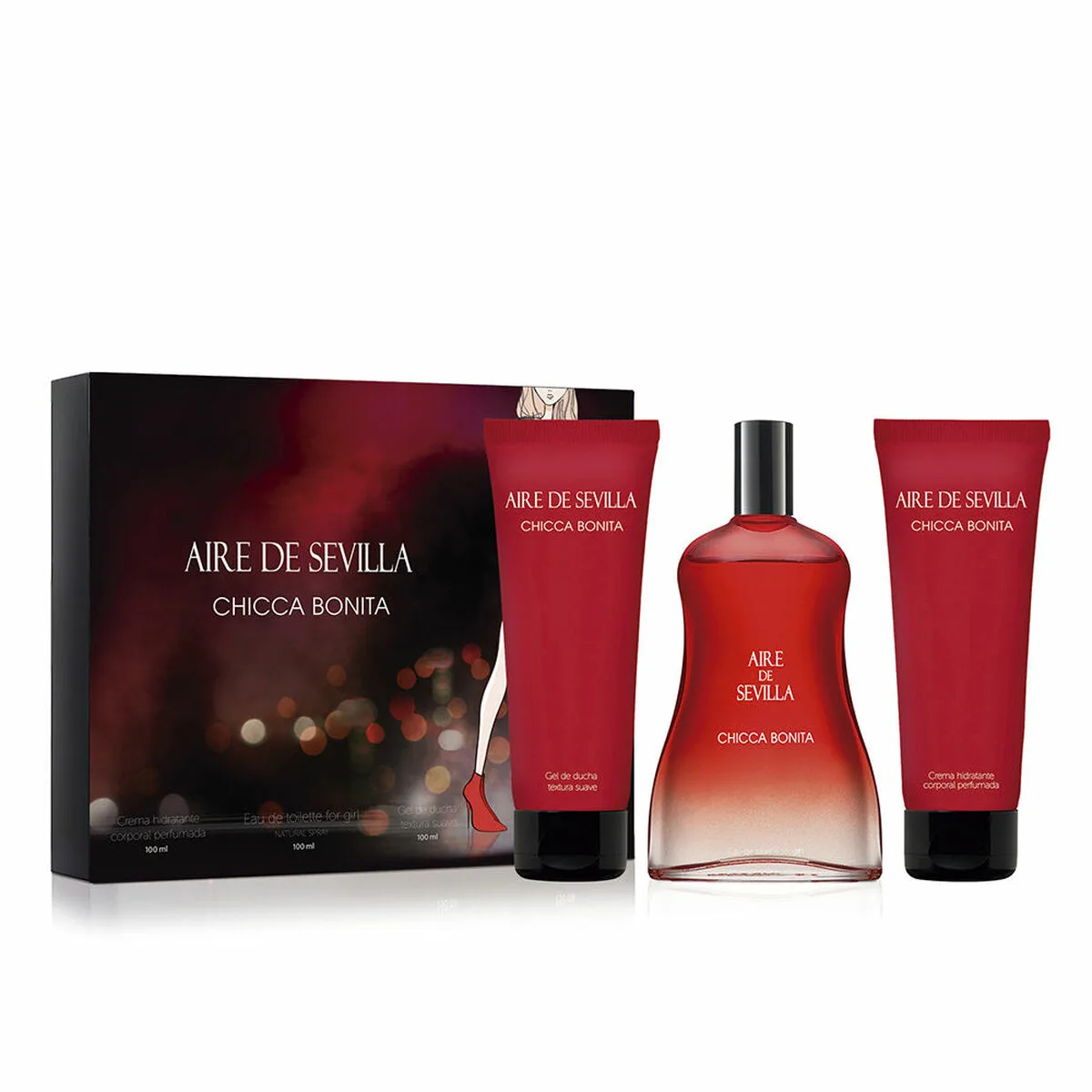 Set de parfum femme aire de sevilla chicca bonita 3 pieces s0512772370. Diaytar Home : Créez l'atmosphère parfaite dans chaque pièce de votre maison.