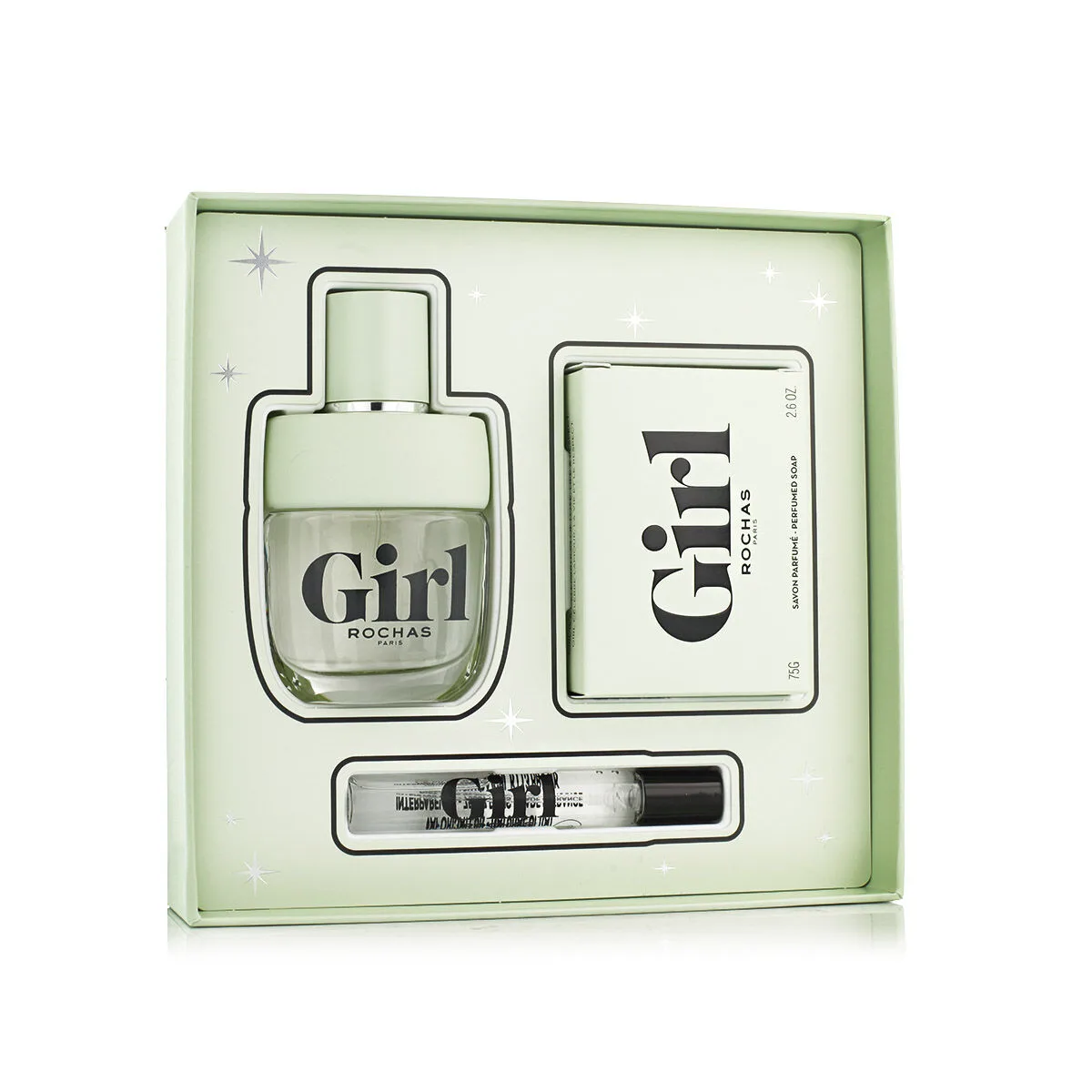 Set de parfum femme rochas girl 3 pieces s831606725. Diaytar s'adresse à tous ceux qui considèrent que le choix d'un produit, même basique, est une expression de leur personnalité