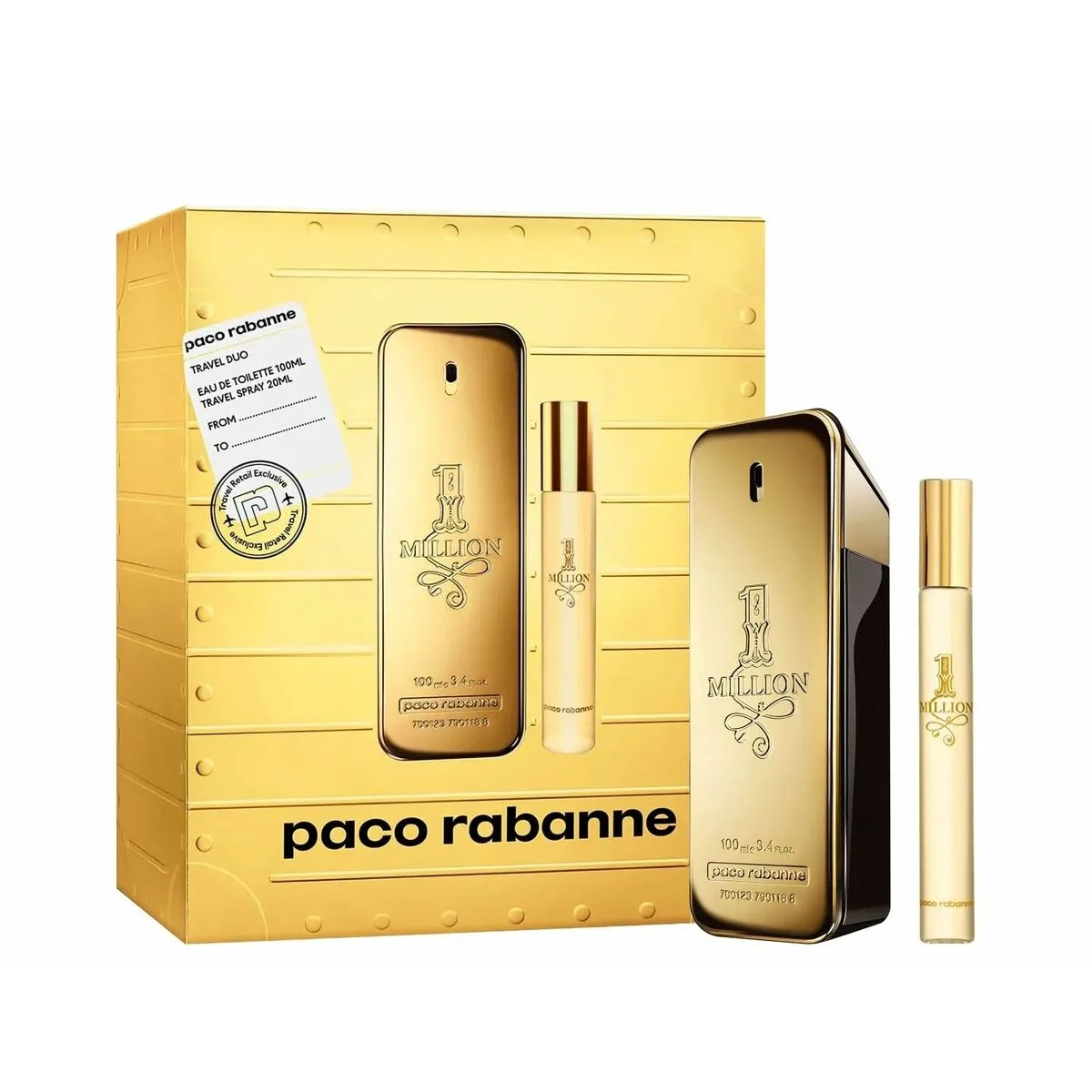 Set de parfum homme paco rabanne 1 million edt 2 pieces s831865655. Diaytar, c'est le point de rencontre entre les passionnés de belles technologies et les amateurs de décoration tendance