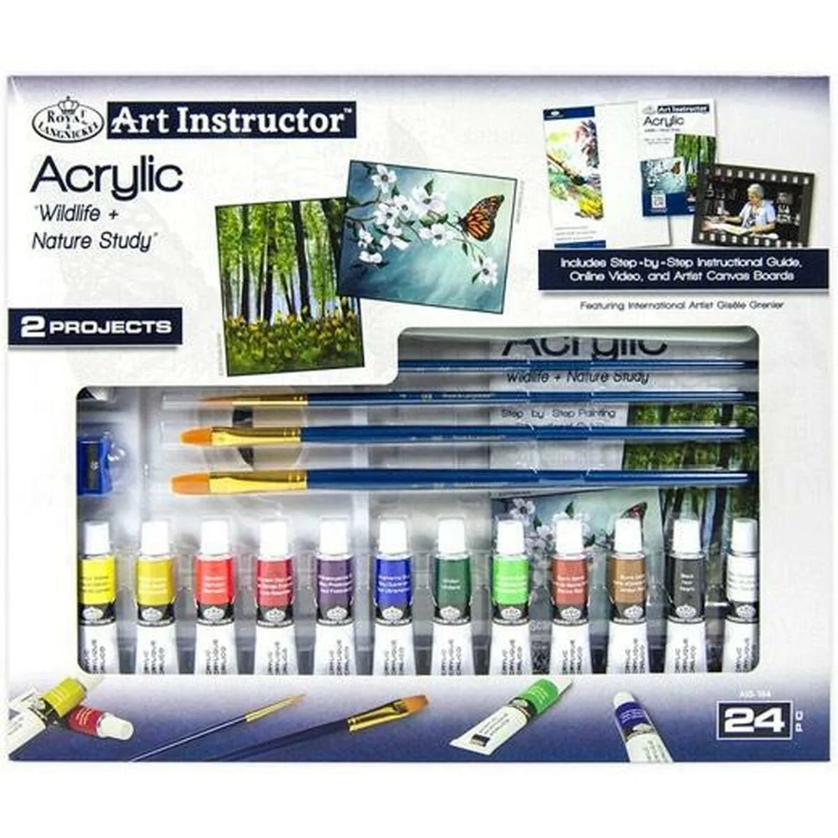Set de peinture acrylique royal langnickel art instructor 24 pieces multicouleur s843028240. Diaytar, c'est la solution élégante à tous vos problèmes du quotidien, et la source de nouvelles envies insoupçonnées.