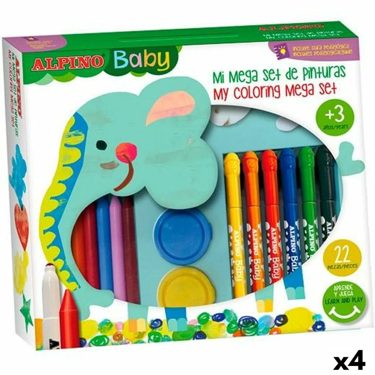 Set de peinture alpino baby multicouleur 36 pieces 4 unites s843585871. L'ADN de Diaytar : un mélange éclectique et raffiné de produits qui parle aussi bien aux geeks qu'aux esthètes