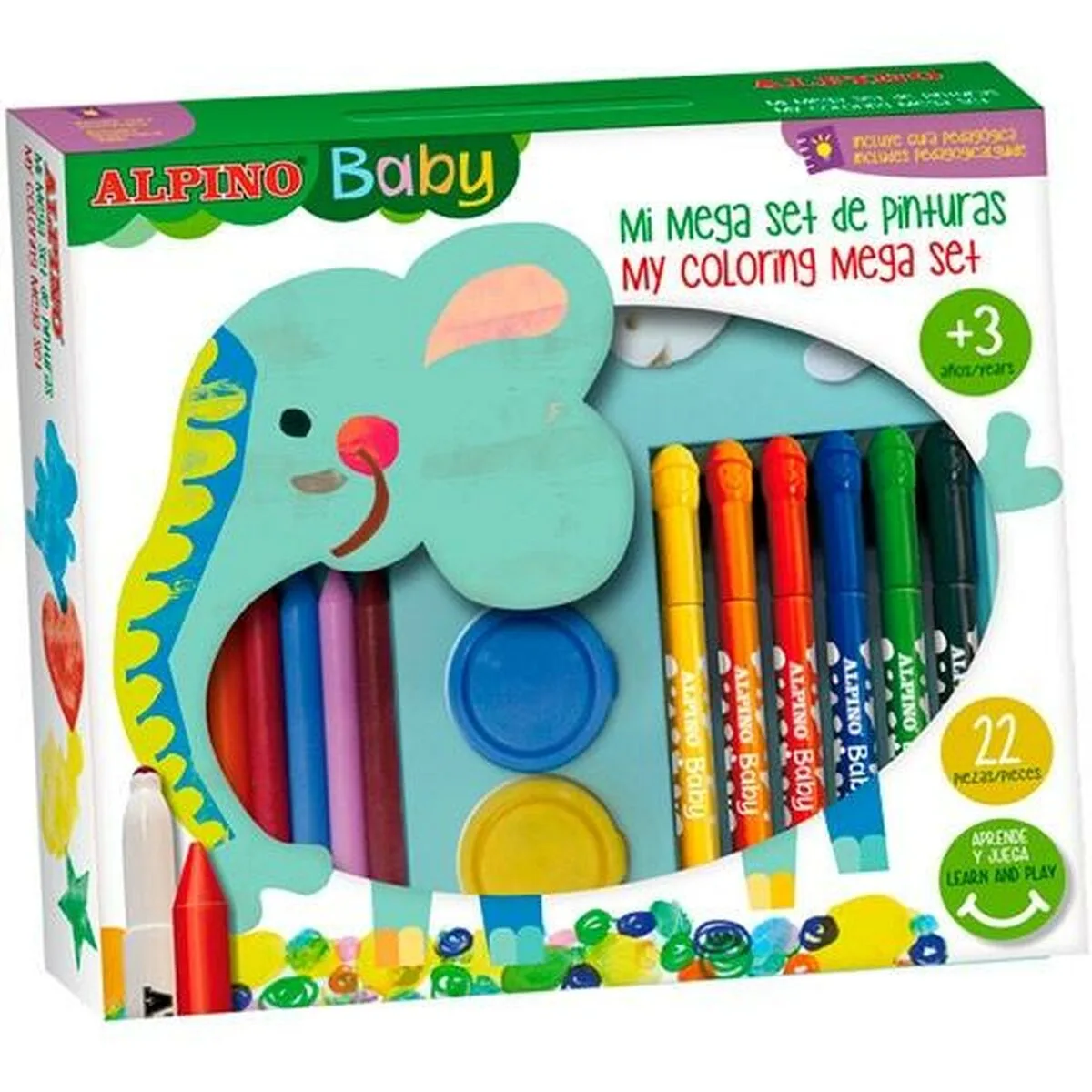 Set de peinture alpino baby multicouleur 36 pieces 4 unites s843585886. Diaytar : Le curateur de votre quotidien. Des produits soigneusement choisis pour leur originalité et leur utilité