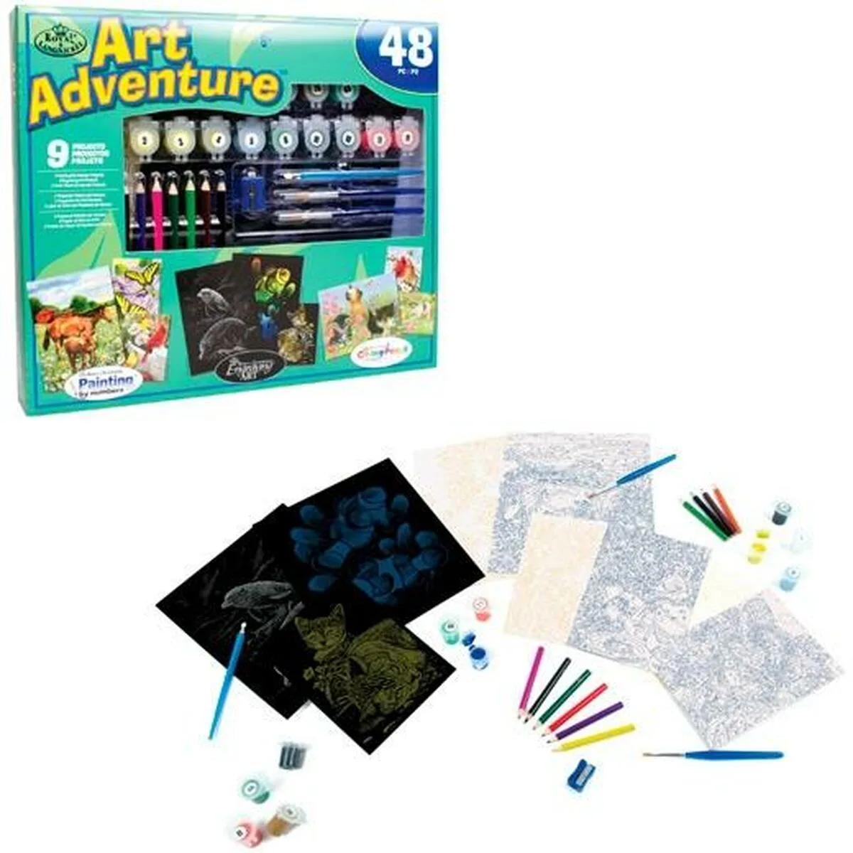 Set de peinture par numeros royal langnickel art adventure 48 pieces s843028759. Diaytar vous connecte à l'essentiel et au superflu stylé : une gamme complète de produits pour tous vos besoins et envies