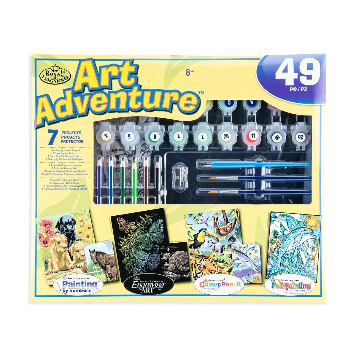 Set de peinture par numeros royal langnickel art adventure 49 pieces s843028667. Votre style, votre personnalité, nos produits : bienvenue chez Diaytar !