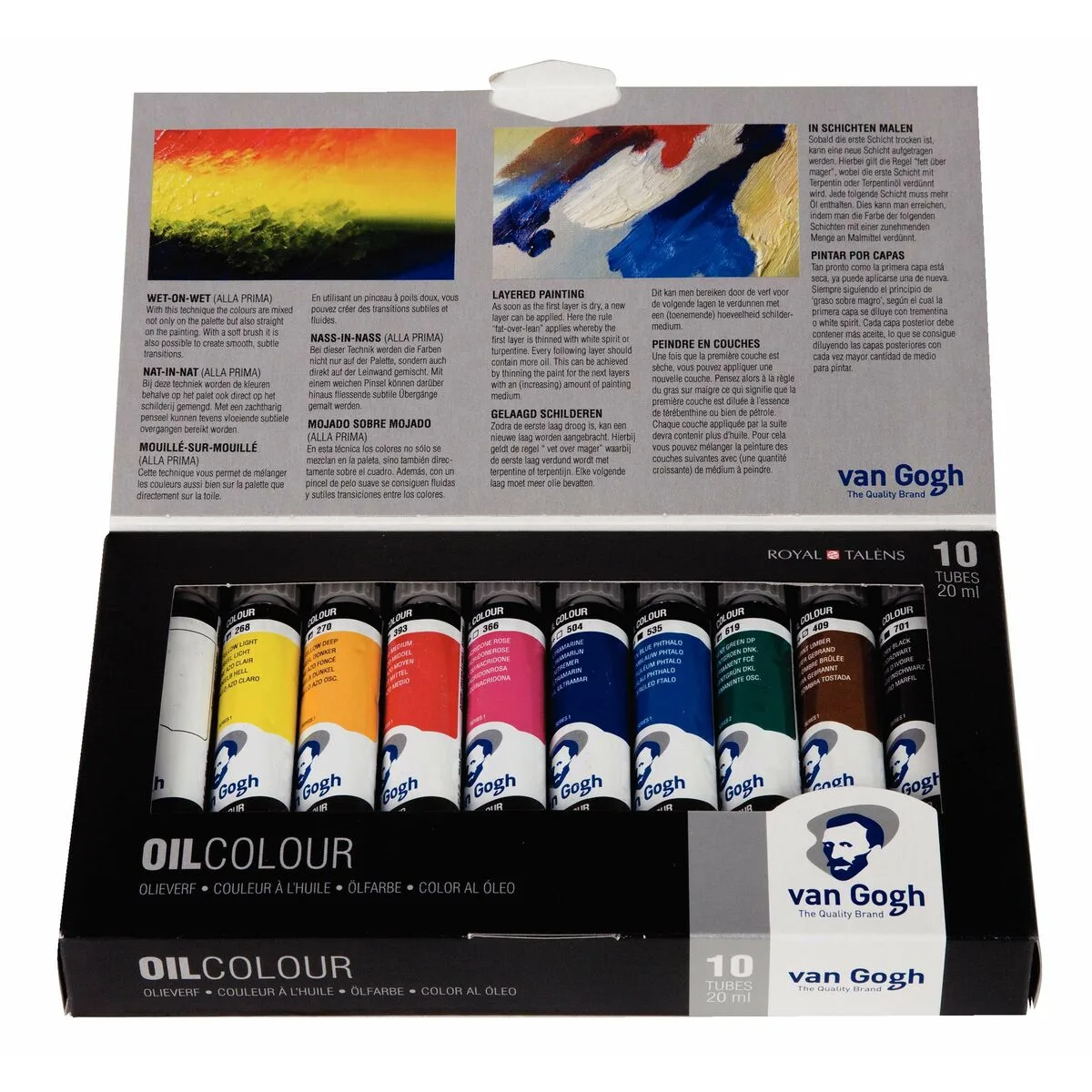 Set de peinture talens art creation van gogh multicouleur 200 ml s841825284. Diaytar vous habille de la tête aux pieds avec goût et raffinement.