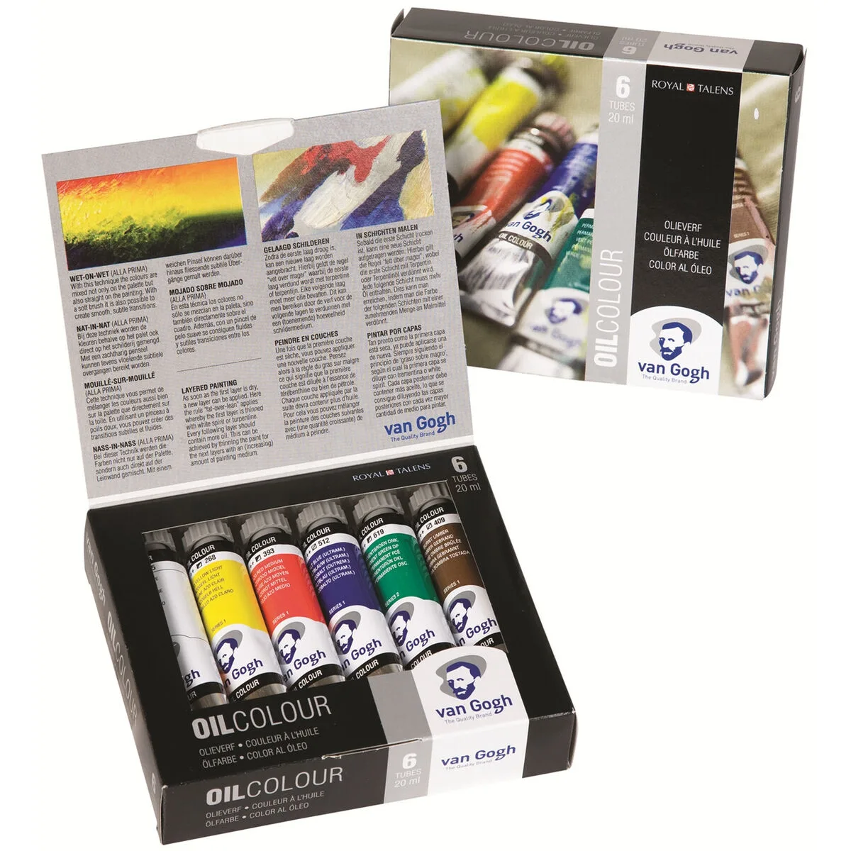 Set de peinture talens van gogh peinture a l huile multicouleur 200 ml s841825332. Diaytar, c'est le hub où se connectent les créateurs de produits géniaux et les clients qui les attendaient sans le savoir.
