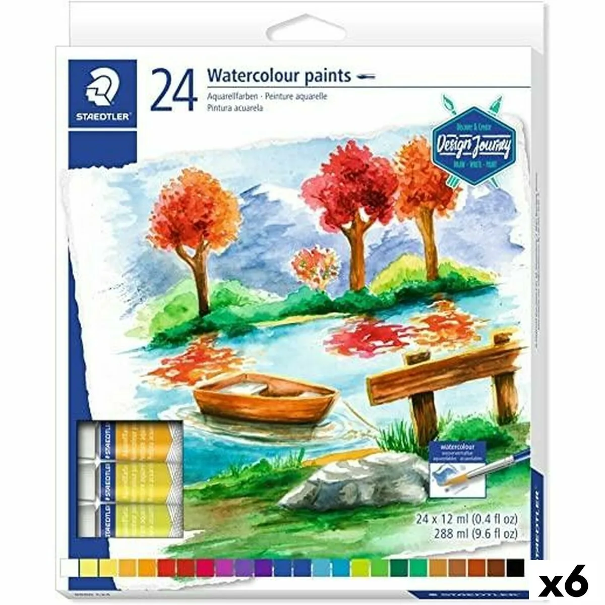 Set de peintures aquarelle staedtler design journey 6 pieces 12 ml s842389294. Notre ambition chez Diaytar : être la source la plus fiable pour vos achats de produits généraux et high-tech tendance