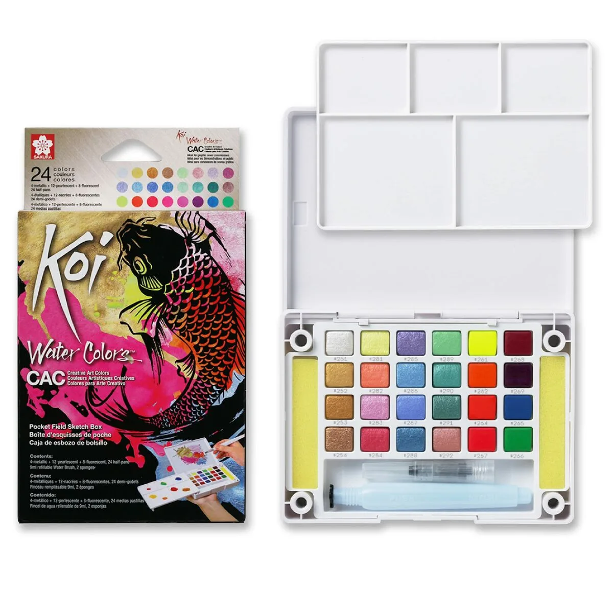 Set de peintures aquarelle talens sakura koi water colors multicouleur s841831552. Diaytar, c'est l'histoire d'une passion pour les bons produits, quels qu'ils soient, et du désir de les partager avec vous