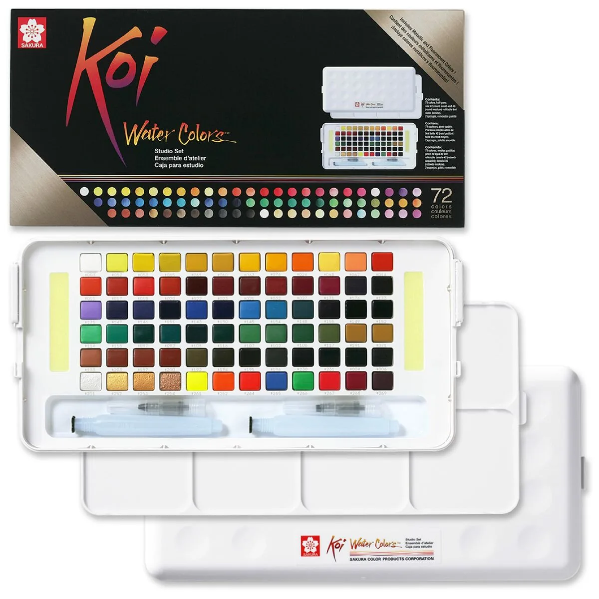 Set de peintures aquarelle talens sakura koi water colors multicouleur s841831845. Notre équipe chez Diaytar est une brigade de passionnés, toujours en chasse pour dénicher la perle rare qui vous fera vibrer.