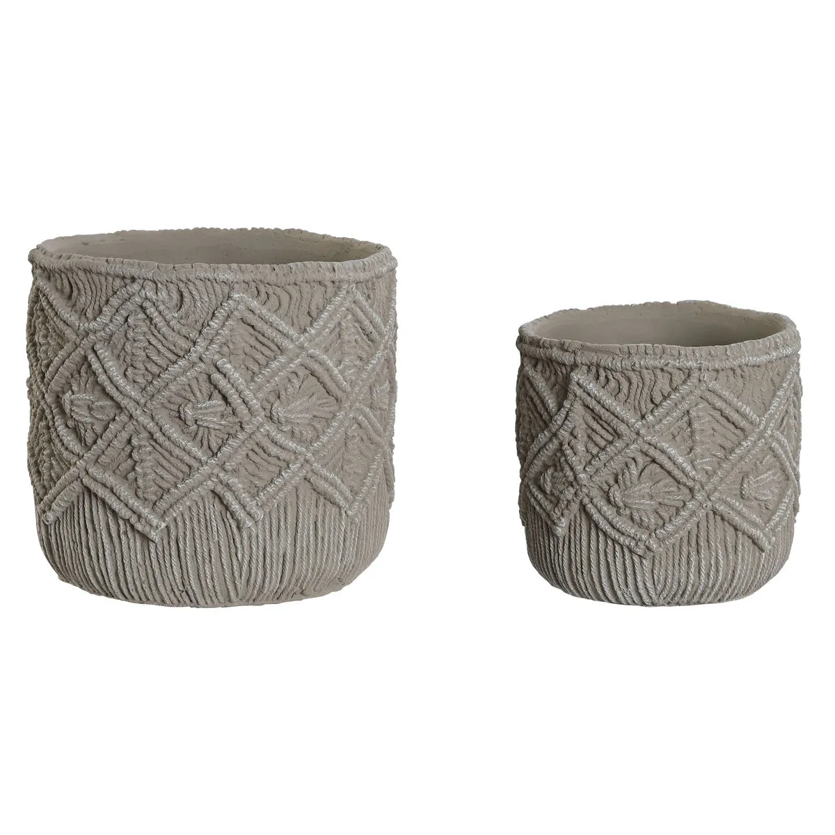 Set de pots de fleurs home esprit gris clair ciment 20 x 20 x 18 cm s305642199. L'aventure Diaytar, c'est celle d'une équipe passionnée qui déniche pour vous les perles rares du marché généraliste
