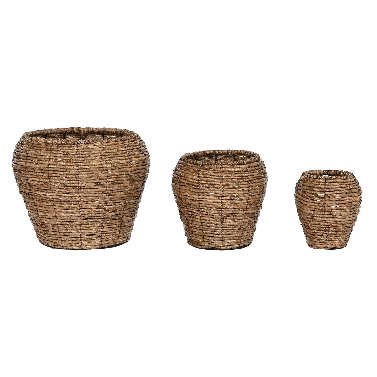 Set de pots de fleurs home esprit marron metal fibre 41 x 41 x 32 cm s305706459. Prêt à upgrade votre vie ? Diaytar dégaine une arsenal de produits pour passer au niveau supérieur.