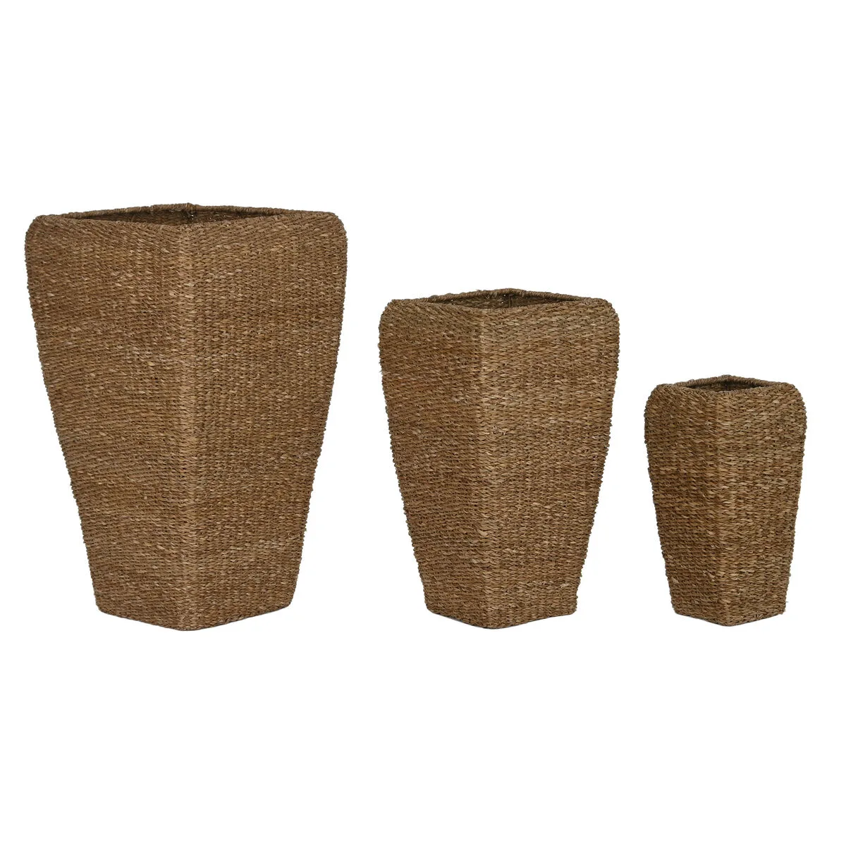 Set de pots de fleurs home esprit naturel metal fibre naturelle 40 x 40 x 70 cm 3 pieces s305801174. La chasse aux produits extraordinaires est ouverte. Diaytar vous donne les clés d'un univers shopping infini.