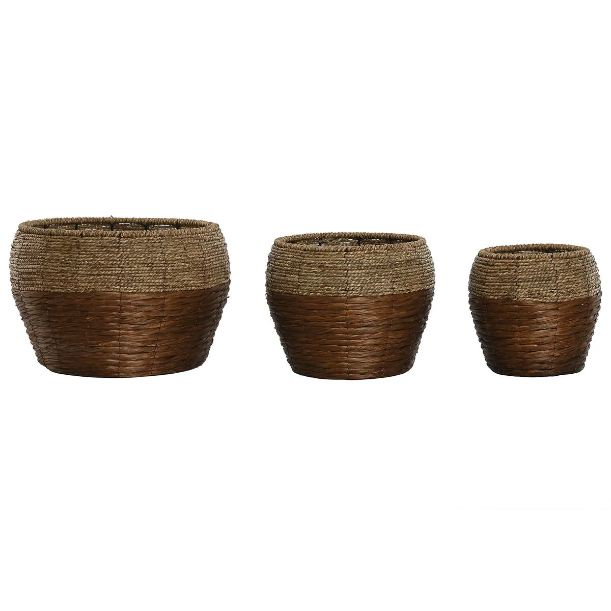Set de pots de fleurs home esprit naturel metal fibre tropical 32 x 32 x 23 cm s305815231. Diaytar, c'est la fusion entre le meilleur de l'artisanat et le cutting-edge de la technologie, au service de votre quotidien.