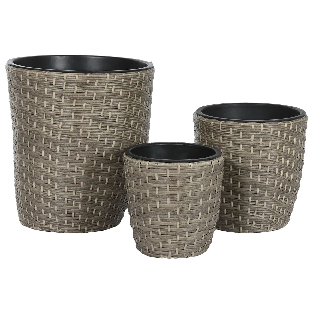 Set de pots de fleurs home esprit polypropylene rotin 40 x 40 x 45 cm s305456330. Nous sommes les archéologues du produit parfait. Diaytar exhume pour vous les trésors cachés du marché.