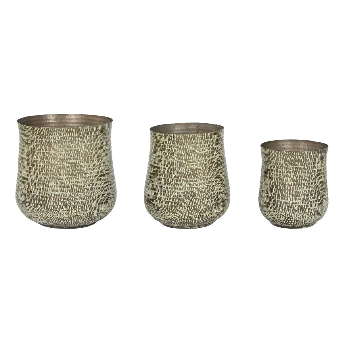 Set de pots de fleurs home esprit vert aluminium 44 x 44 x 46 cm s305354973. Avec Diaytar, profitez d'une sélection généraliste qui a du caractère et qui reflète les aspirations de notre époque