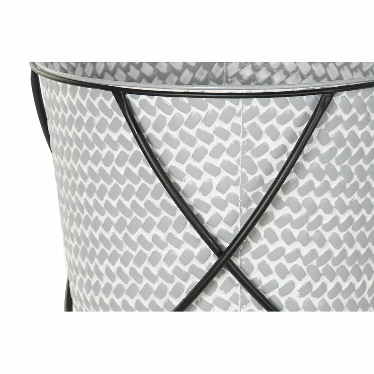Set de pots dkd home decor noir gris metal fer carre 30 x 40 cm 37 x 37 x 82 cm 2 unites s303458150. L'ambition de Diaytar : devenir votre boutique en ligne de référence pour tous les produits qui améliorent votre vie