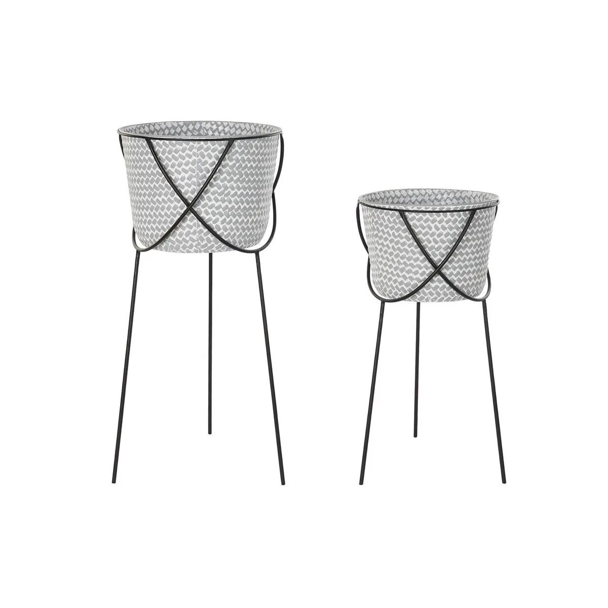 Set de pots dkd home decor noir gris metal fer carre 30 x 40 cm 37 x 37 x 82 cm 2 unites s303458178. Diaytar vous propose une sélection pointue de produits électroniques innovants et d'articles maison qui transforment votre quotidien