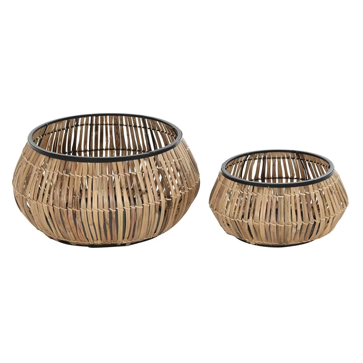 Set de pots dkd home decor noir naturel metal rotin carre bali 50 x 50 x 25 4 cm 2 unites s303216971. Diaytar, c'est la preuve que le génie réside dans les détails. Chaque produit a été scruté, pesé, et approuvé.