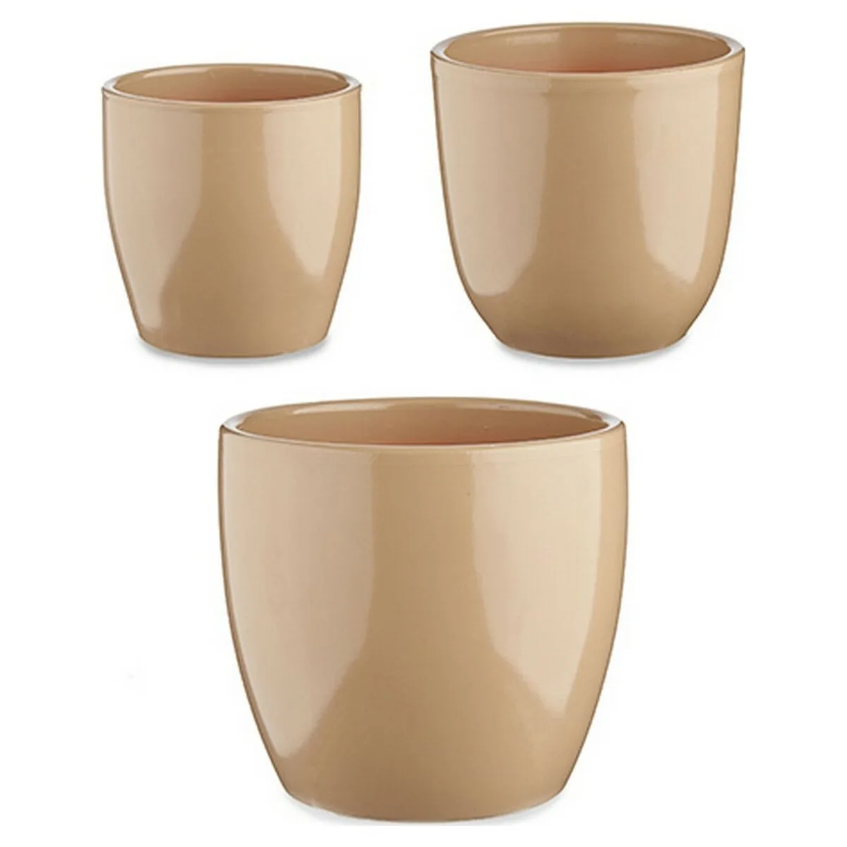 Set de pots ibergarden cazorla 1019 beige argile s360658835. Osez l'originalité avec les créations mode exclusives de Diaytar.