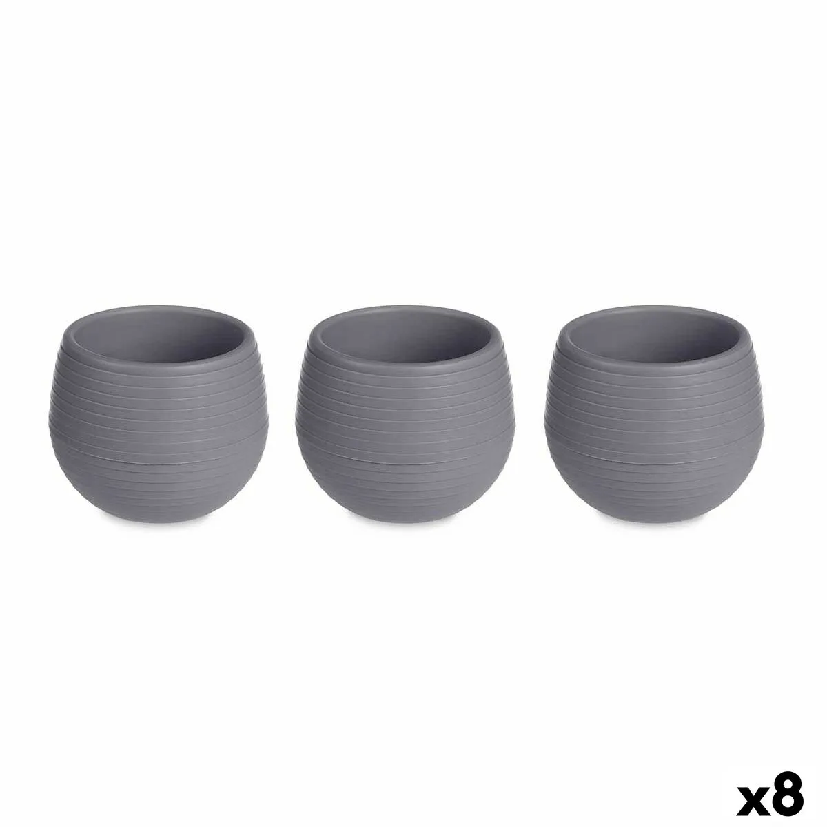 Set de pots ibergarden es0101102s3 anthracite plastique 6 2 x 6 2 x 6 6 cm 8 unites s362985161. Votre garde-robe mérite le style Diaytar - Découvrez nos nouveautés !