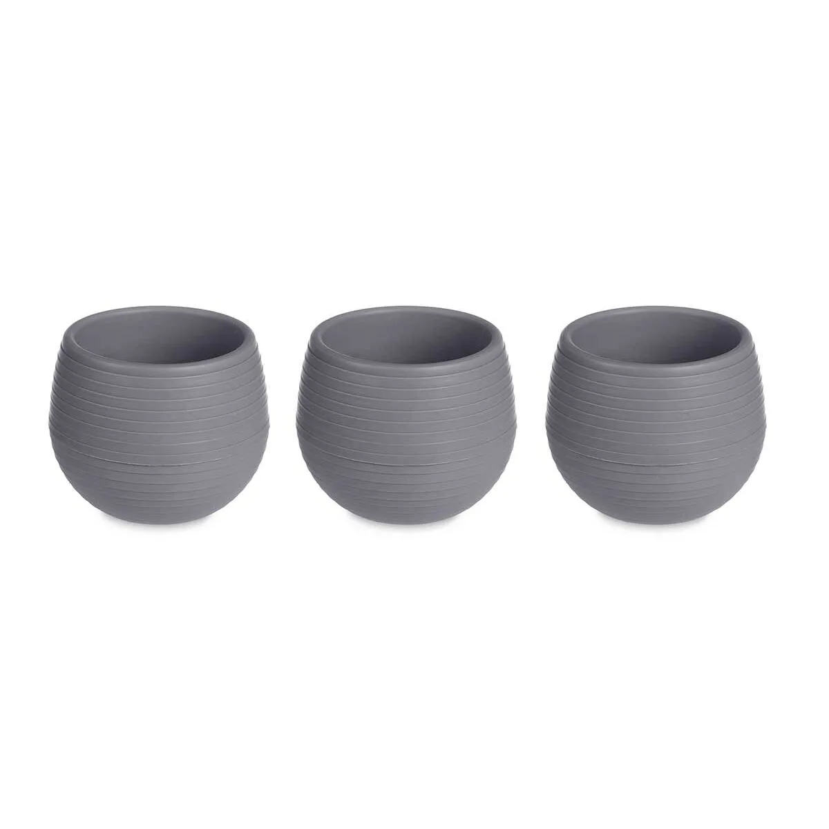 Set de pots ibergarden es0301102s3 anthracite plastique 12 x 12 x 11 cm 6 unites s362897916. Diaytar ne suit pas les tendances, il les anticipe à travers sa sélection前瞻 de produits électroniques et généraux
