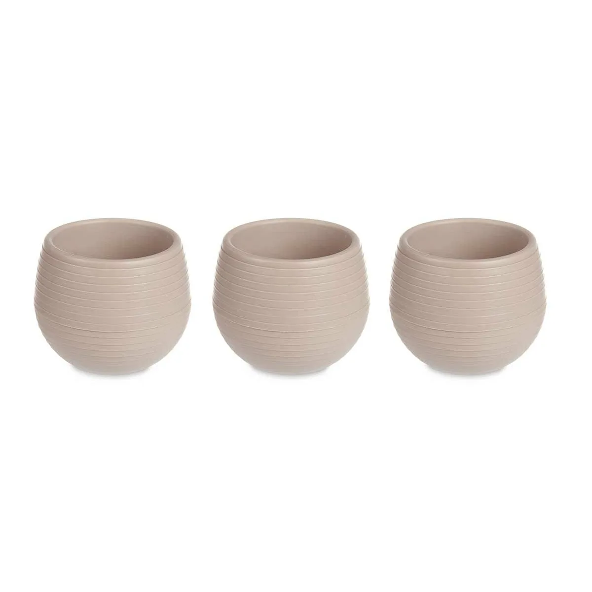 Set de pots ibergarden es0301214s3 taupe plastique 12 x 12 x 11 cm 6 unites s362897714. Diaytar - L'art de bien vivre commence ici. Découvrez nos collections exclusives.