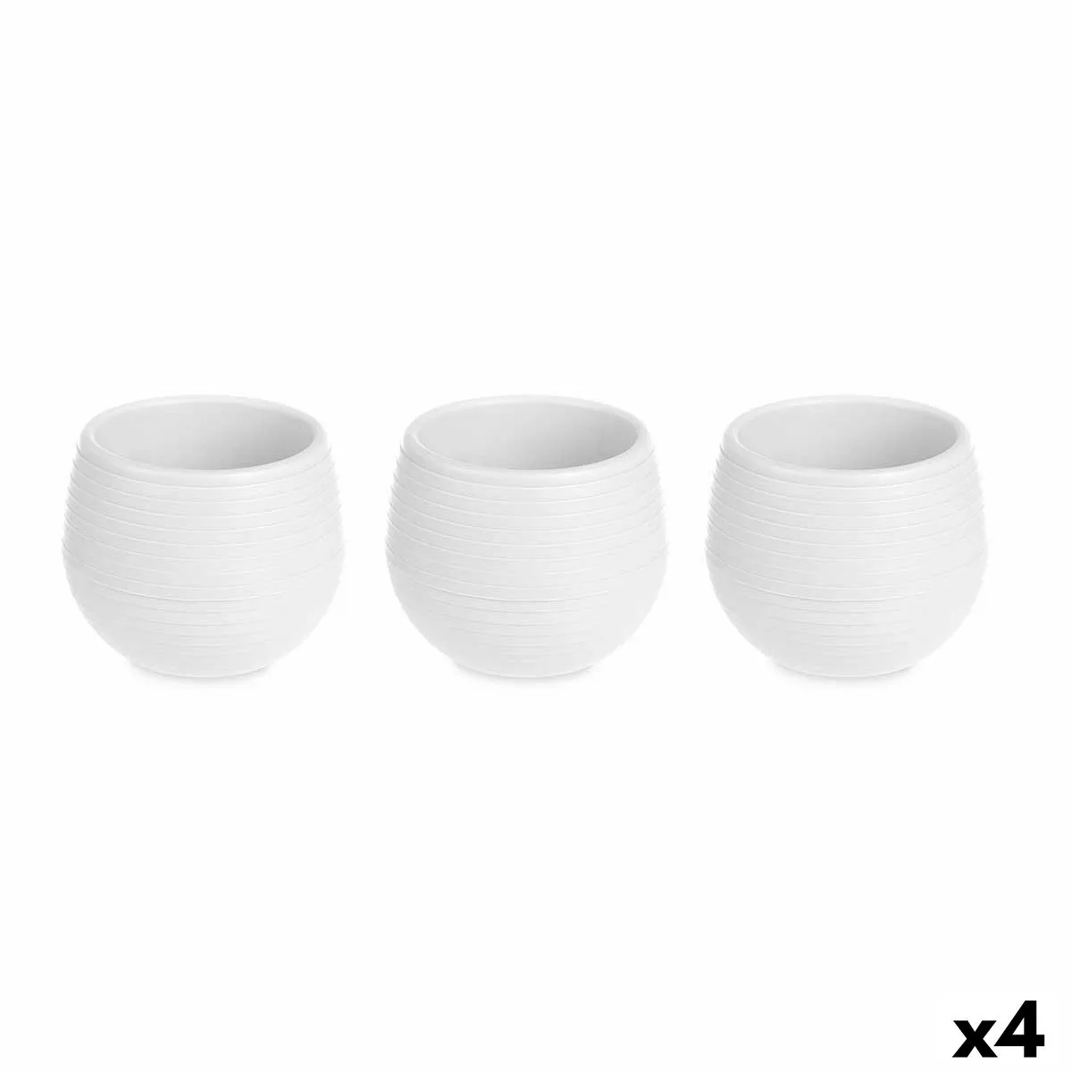 Set de pots ibergarden es0501221s3 blanc plastique 16 5 x 16 5 x 14 5 cm 4 unites s362898117. Diaytar, le garde-meuble moderne de toutes vos envies : des produits pour combler tous vos besoins et toutes vos fantasies.