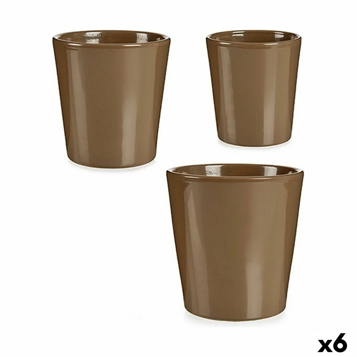 Set de pots ibergarden lince pq 7006 taupe argile 6 unites s361678296. Diaytar, c'est l'assurance de produits qui durent, tant dans leur construction que dans leur style intemporel.